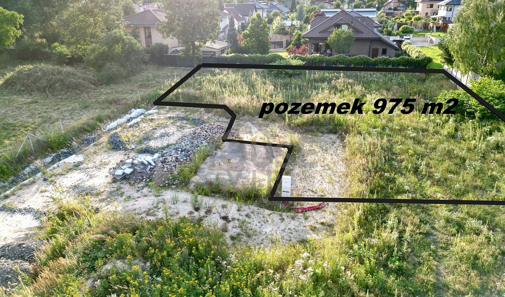 Prodej stavebního pozemku 975 m², Jirny – náhled fotky 6