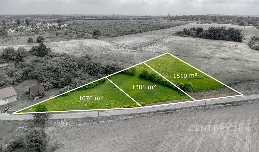 Prodej stavebního pozemku 1 510 m², Chrást – náhled fotky 7