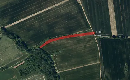 Prodej pole 5 618 m², Kněžpole, okres Uherské Hradiště