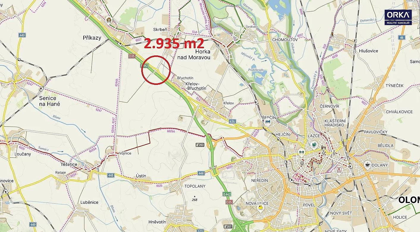 Prodej komerčního pozemku 2 935 m² — photo 3