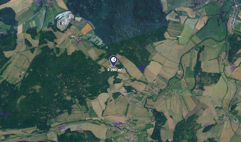 Prodej louky 9 260 m², Ježovy – náhled fotky 2