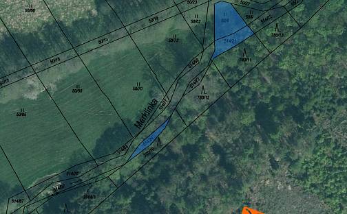 Prodej pozemku 49 m², Merklín, okres Plzeň-Jih