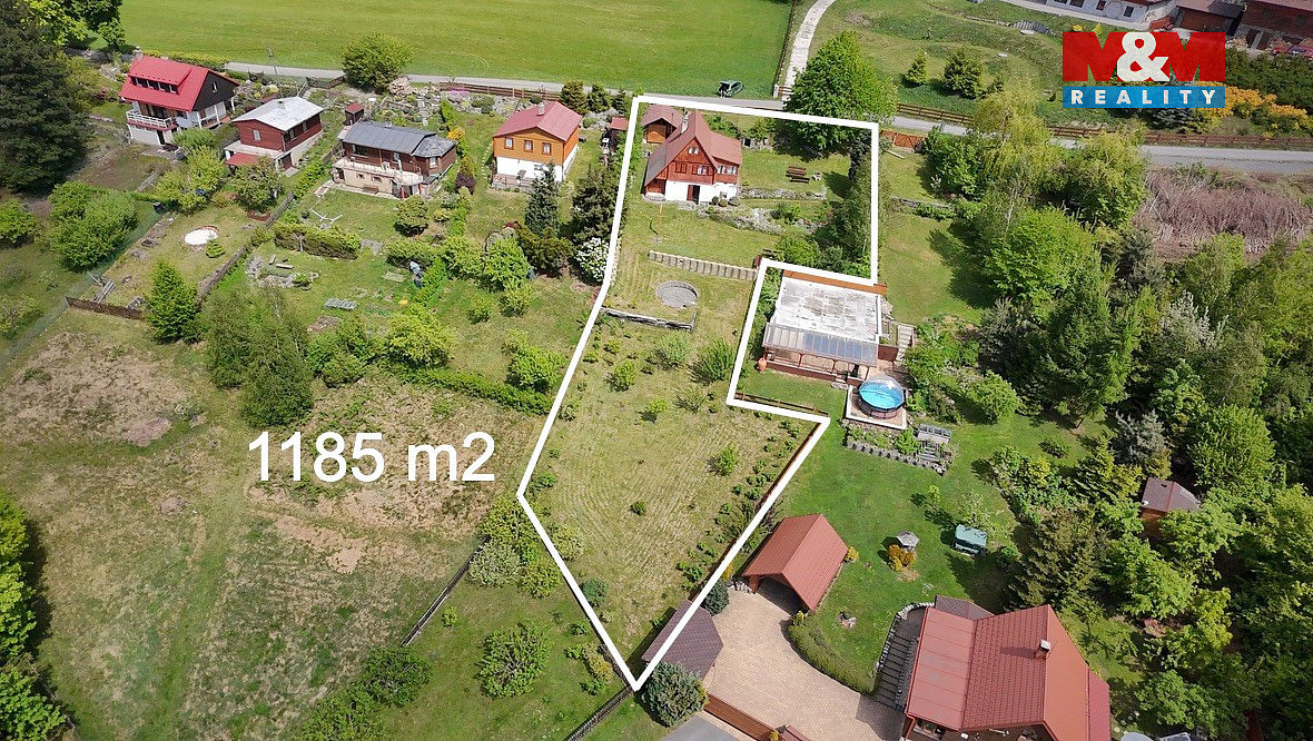 Prodej chaty/chalupy 70 m² s pozemkem 1 185 m² – pohled 2