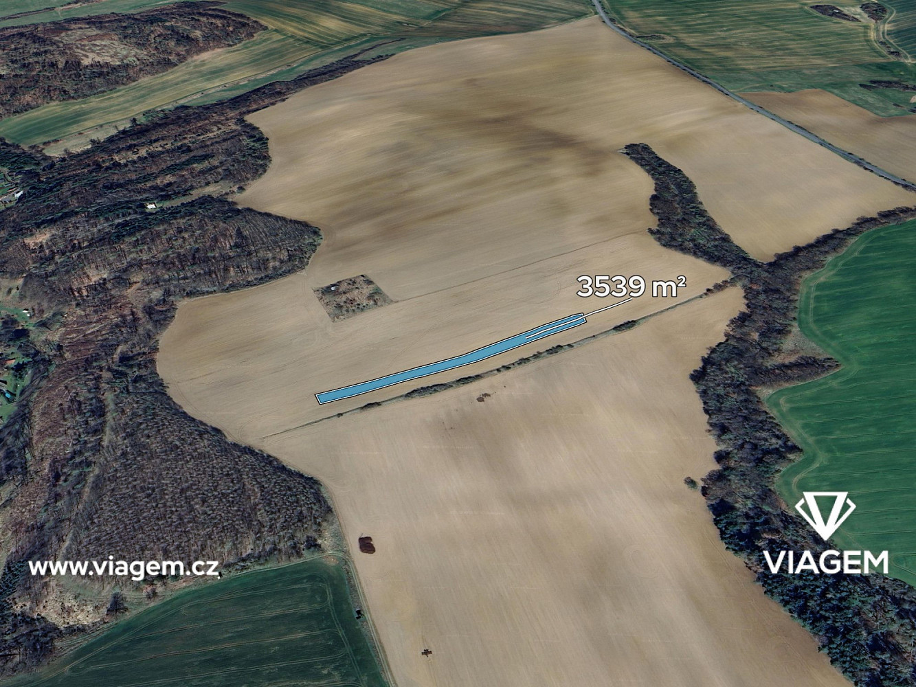 Prodej pole 3 539 m²