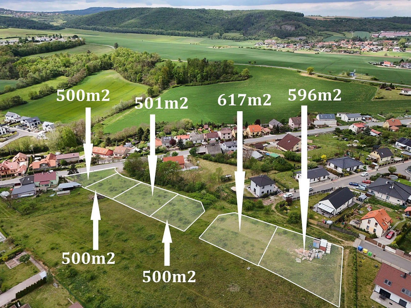 Prodej stavebního pozemku 4 224 m²