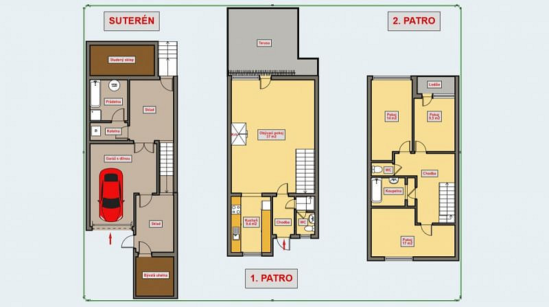 Prodej domu 160 m² s pozemkem 200 m² – fotografie 3