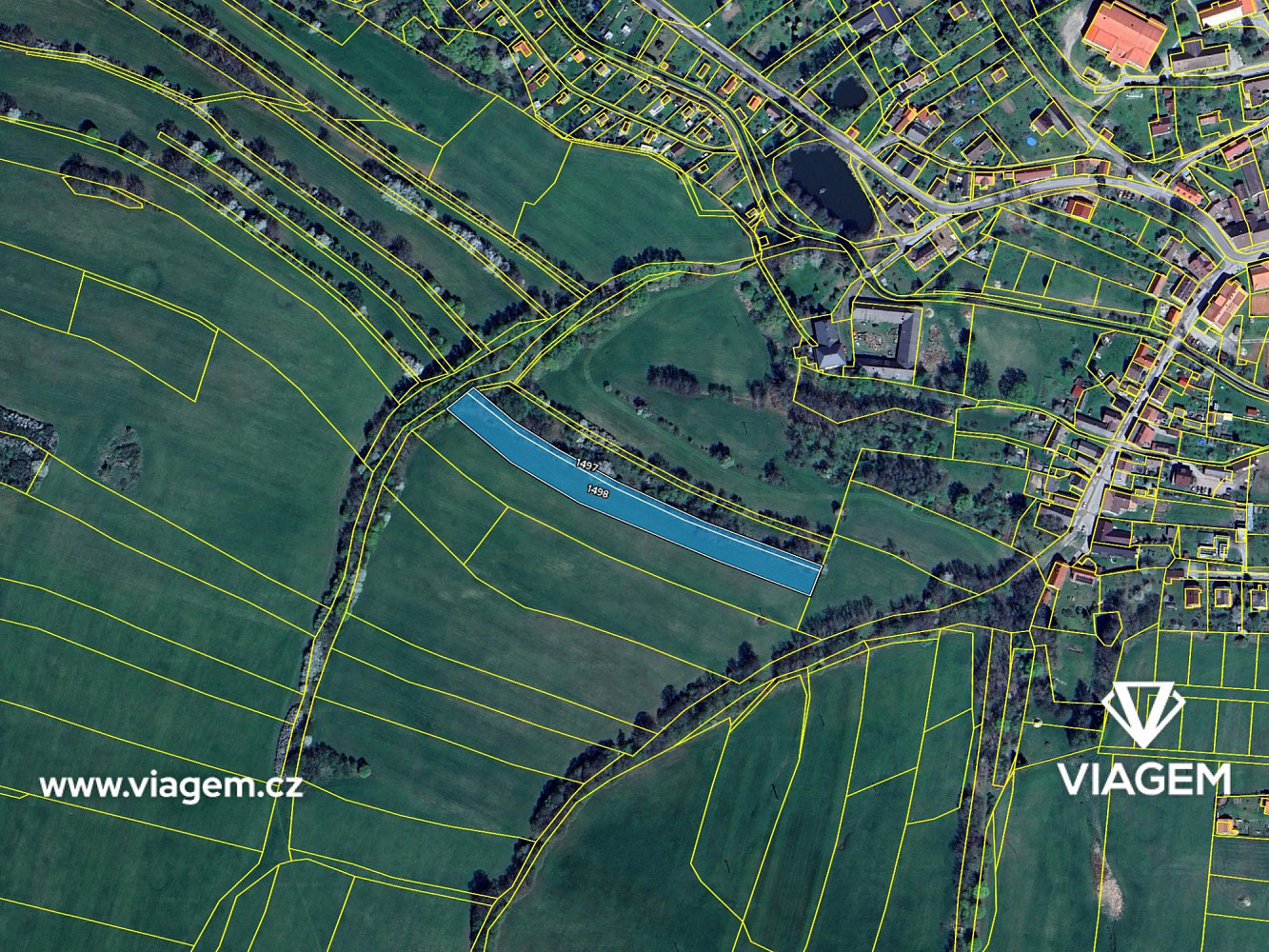 Prodej pole 998 m² – fotografie 4