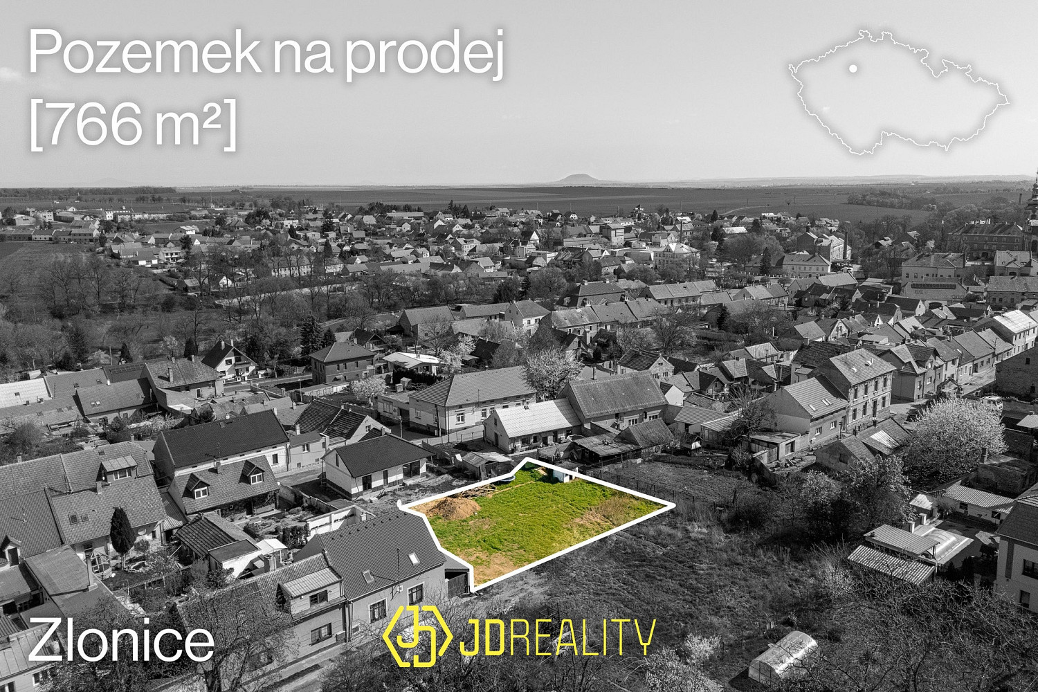 Prodej stavebního pozemku 766 m² – fotografie 2