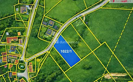 Prodej stavebního pozemku 2 348 m², Bohutín - Tisová, okres Příbram