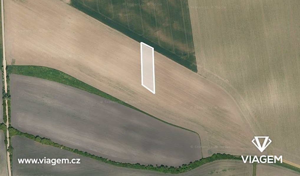 Prodej pole 612 m², Dvory – fotka 1 z 5