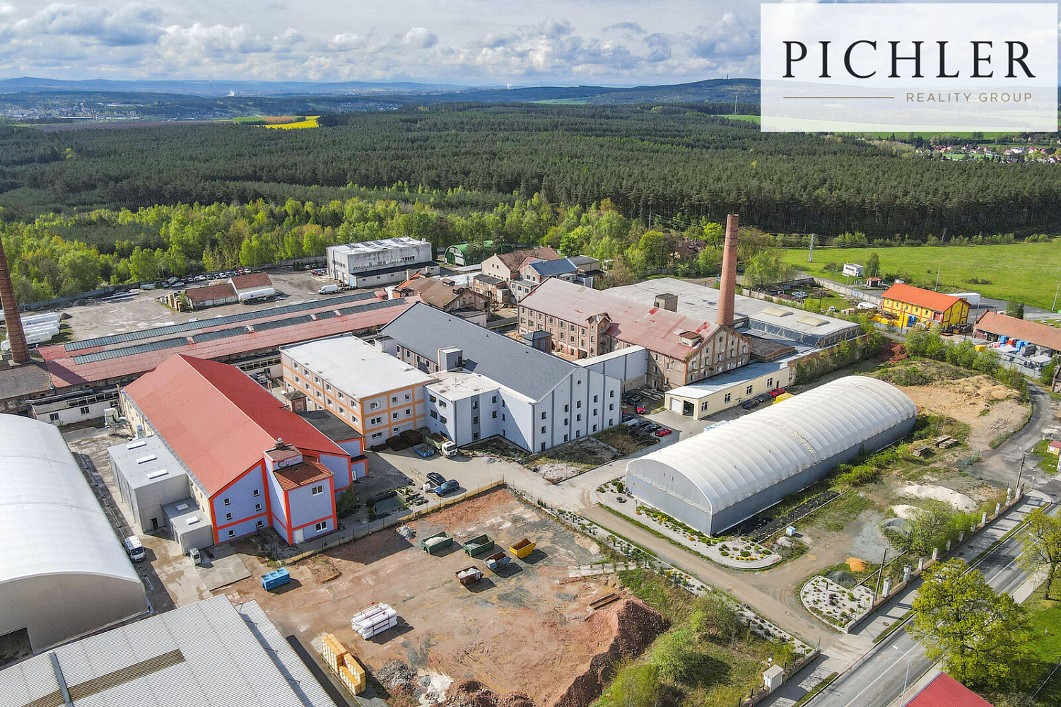 Pronájem, výrobní objekt, 3000 m², Horní Bříza, ul. Tovární – pohled 3