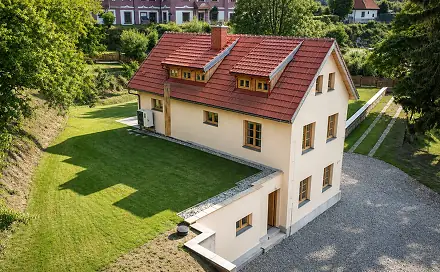 Prodej domu 200 m² s pozemkem 3 105 m², Lobeč, okres Mělník