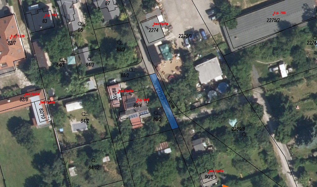 Prodej komerčního pozemku 50 m², Praha – fotka 1 z 3