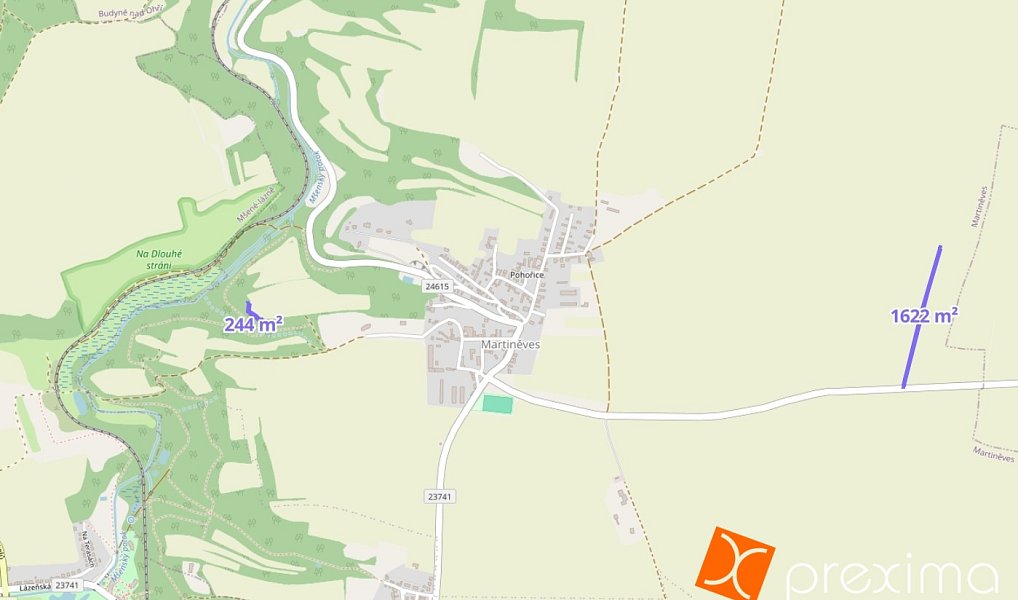 Prodej pole 186 m², Martiněves – náhled fotky 2