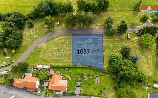 Prodej stavebního pozemku 1 037 m², Dobrná, okres Děčín