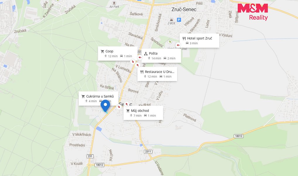 Pronájem zahrady 635 m², Zruč-Senec – náhled fotky 7