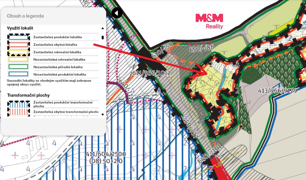 Prodej pozemku, 619 m², Přední Kopanina, Praha