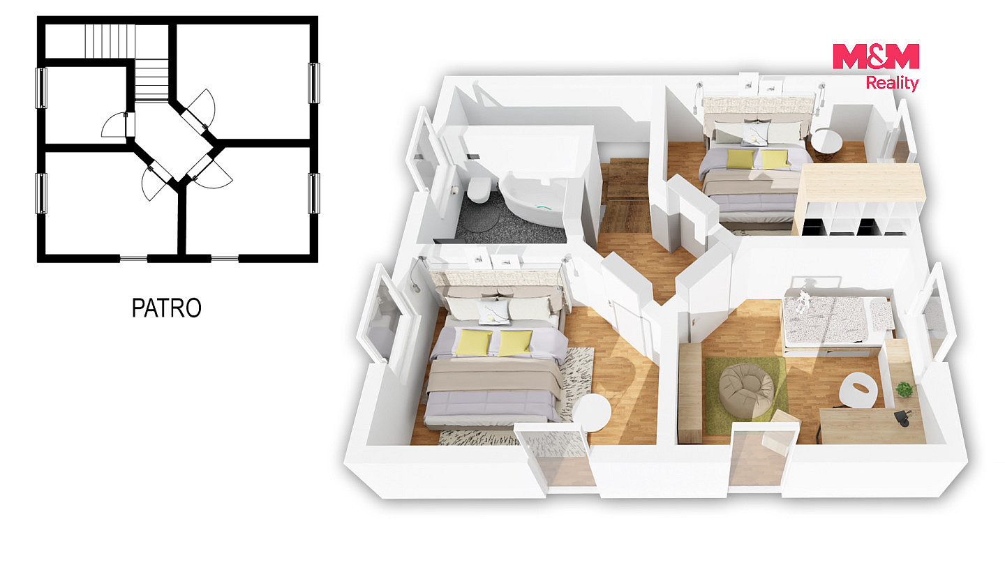 Prodej domu 98 m² s pozemkem 542 m² – fotografie 4