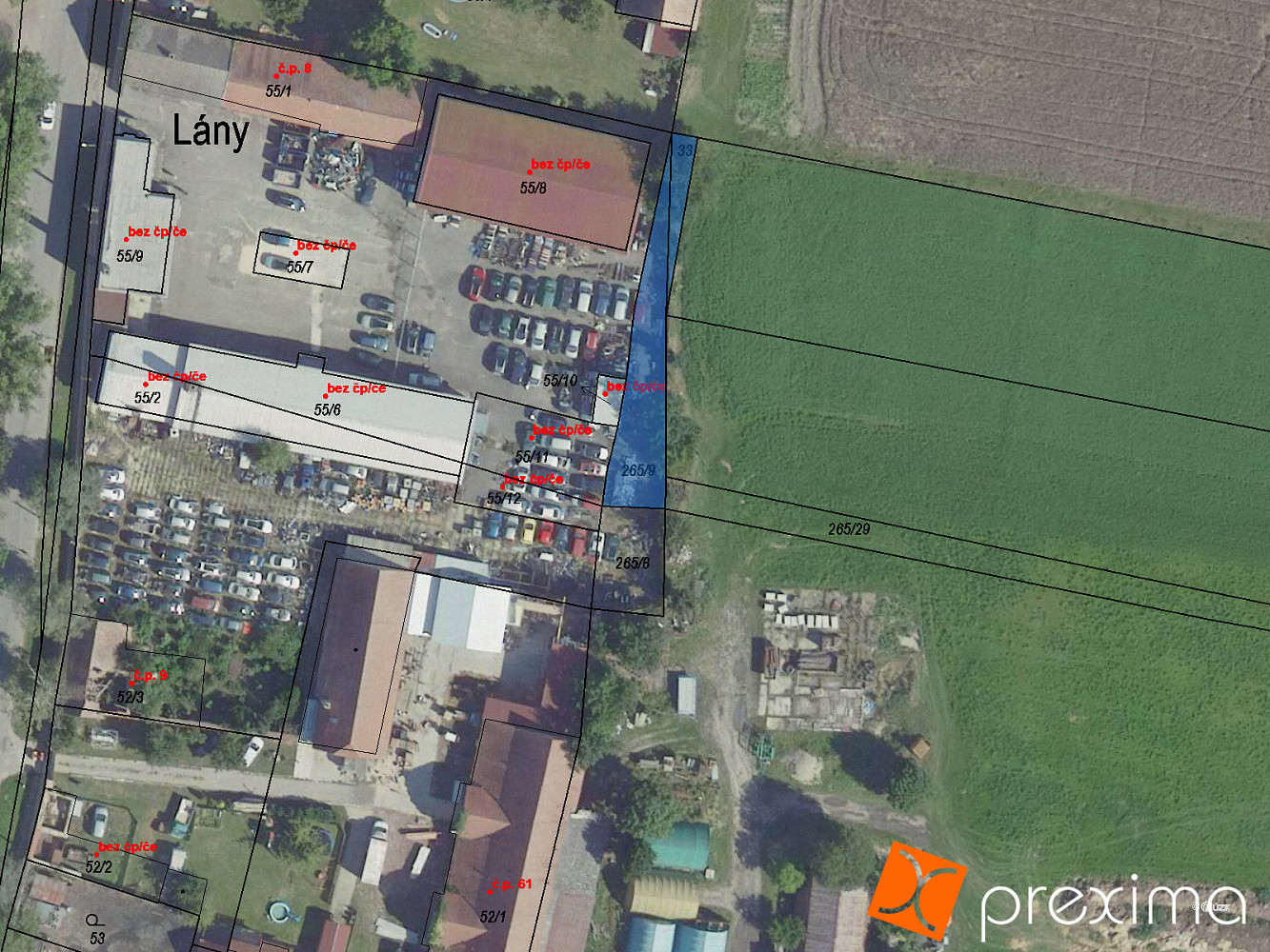 Prodej pole 24 m²