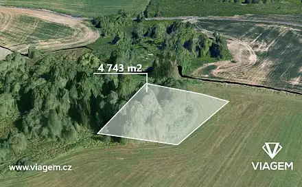 Prodej pole 592 m², Bohutín, okres Příbram
