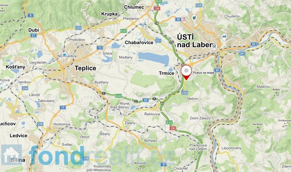 Prodej pozemku 279 m², Trmice – náhled fotky 4
