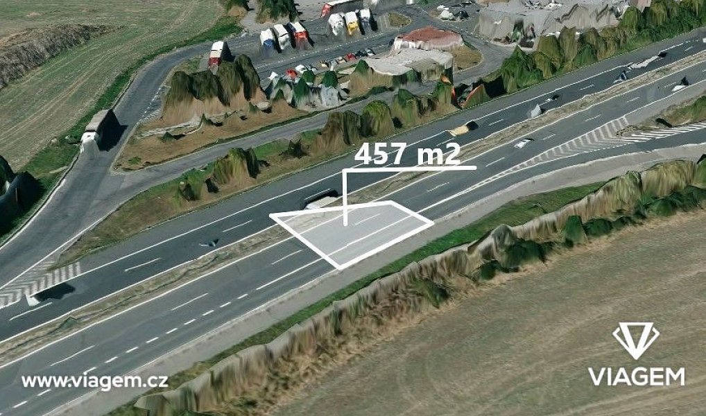 Prodej pole 457 m², Drahelčice – fotka 1 z 5