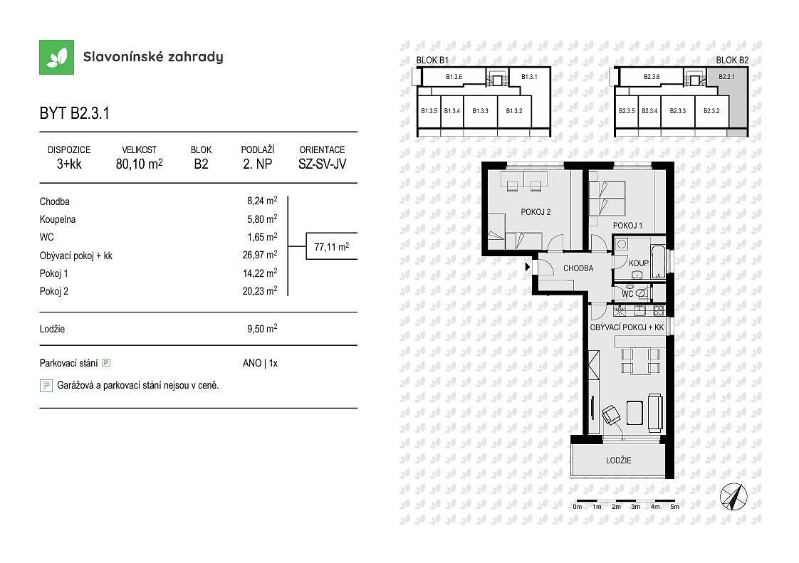 Prodej bytu 3+kk 80 m² — photo 3