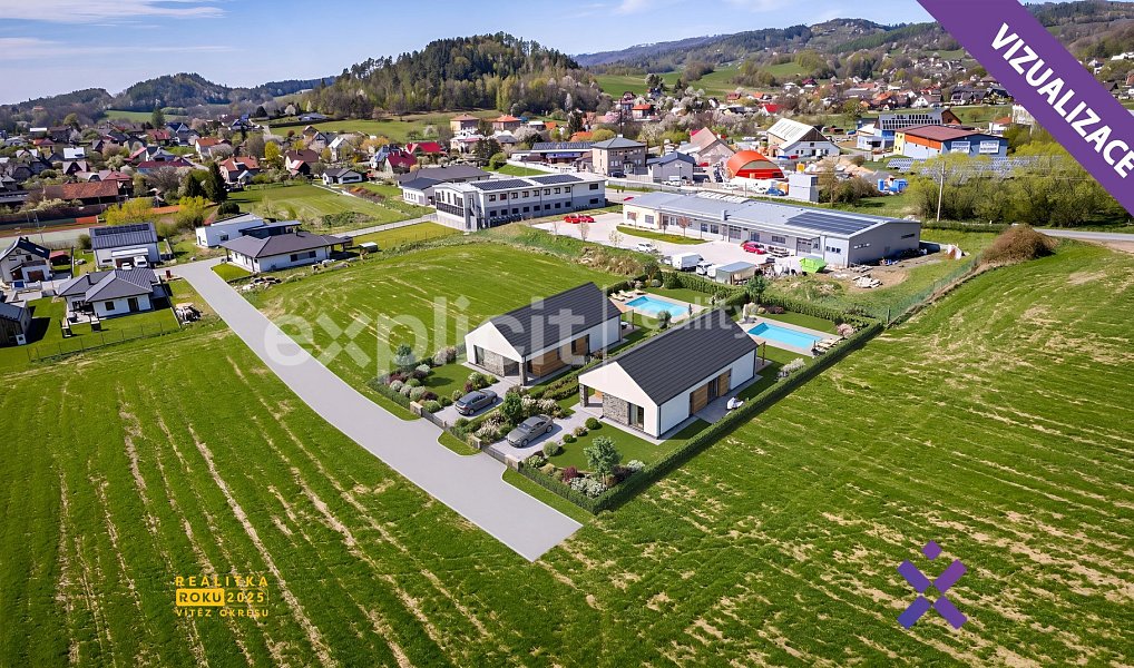 Prodej stavebního pozemku 2 505 m², Zubří – náhled fotky 2