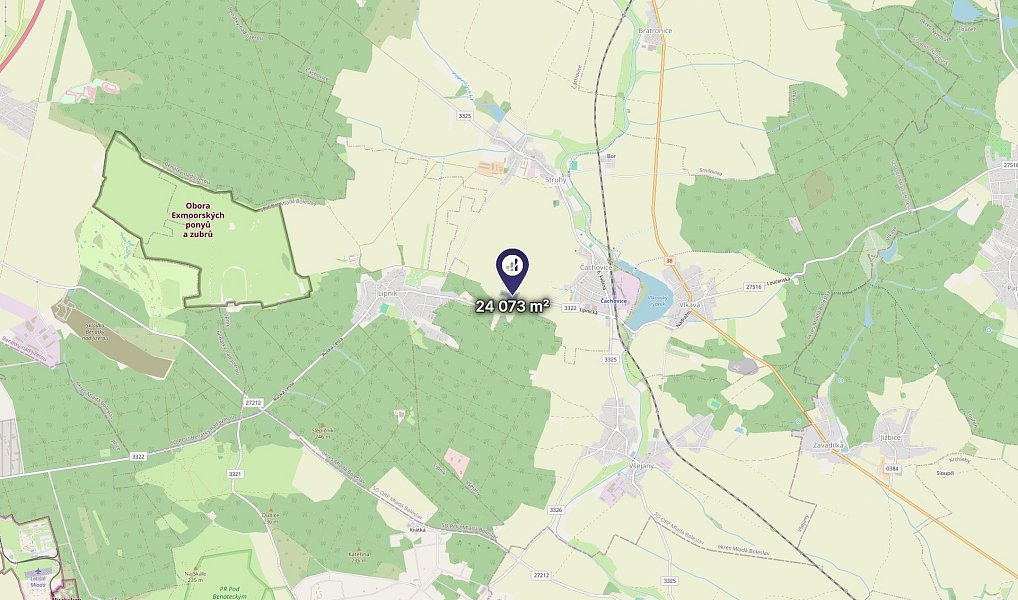 Prodej pole 24 073 m², Čachovice – náhled fotky 3