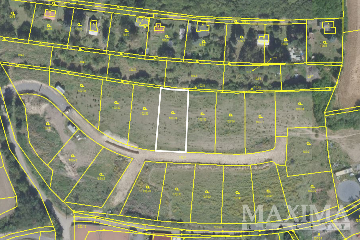 Prodej pozemku 871 m²