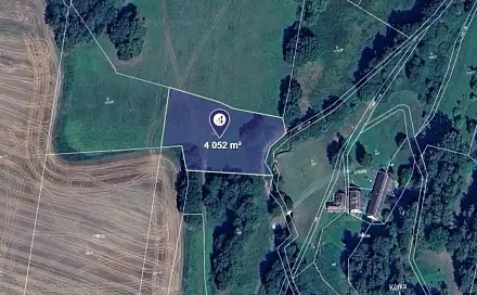 Prodej louky 2 026 m², Kasejovice, okres Plzeň-Jih