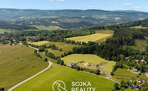 Prodej stavebního pozemku 931 m², Vacov - Rohanov, okres Prachatice