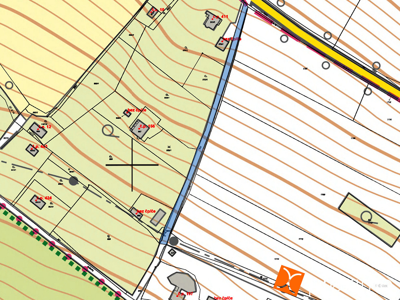 Prodej pozemku 25 m² – pohled 3