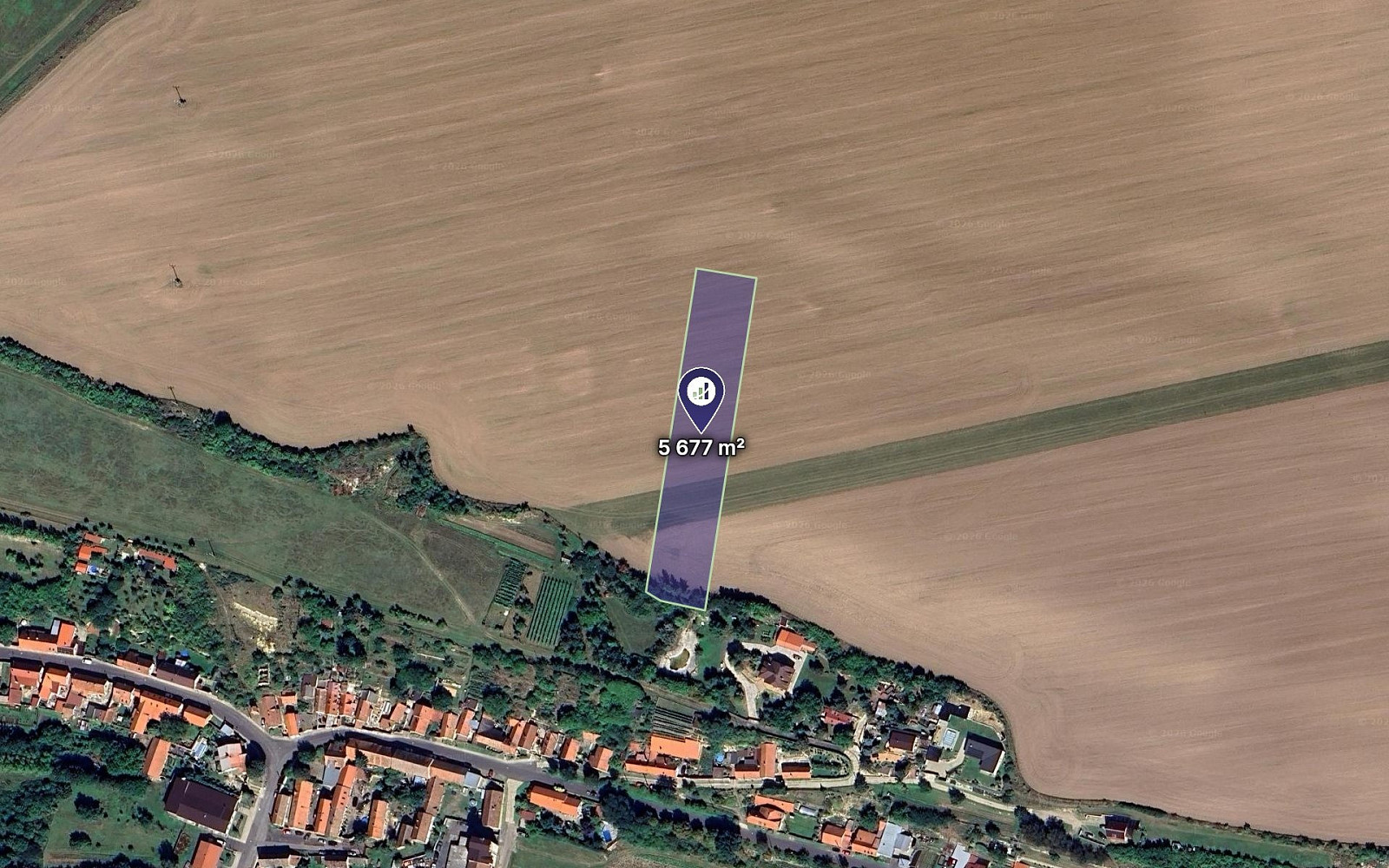 Prodej pole 2 885 m²