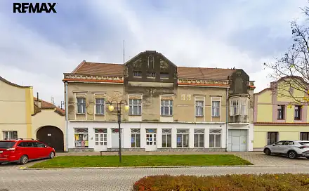 Prodej nájemního domu, činžáku 957 m², náměstí T. G. Masaryka, Dašice, okres Pardubice