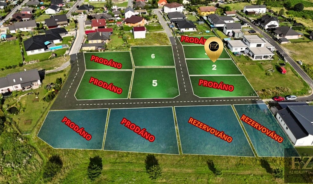Prodej stavebního pozemku 687 m², Planá nad Lužnicí – fotka 1 z 16