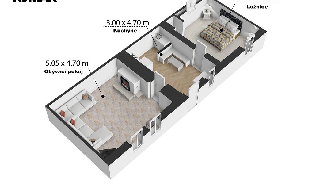 Prodej domu 80 m² s pozemkem 802 m², Brozany nad Ohří – náhled fotky 17