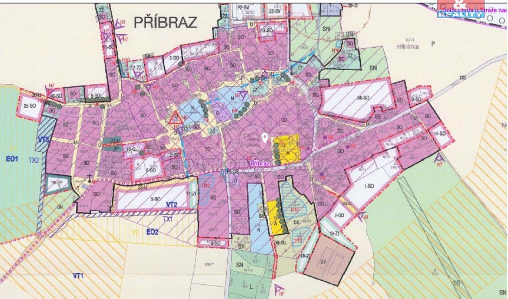 Prodej stavebního pozemku 1 115 m², Příbraz – náhled fotky 5