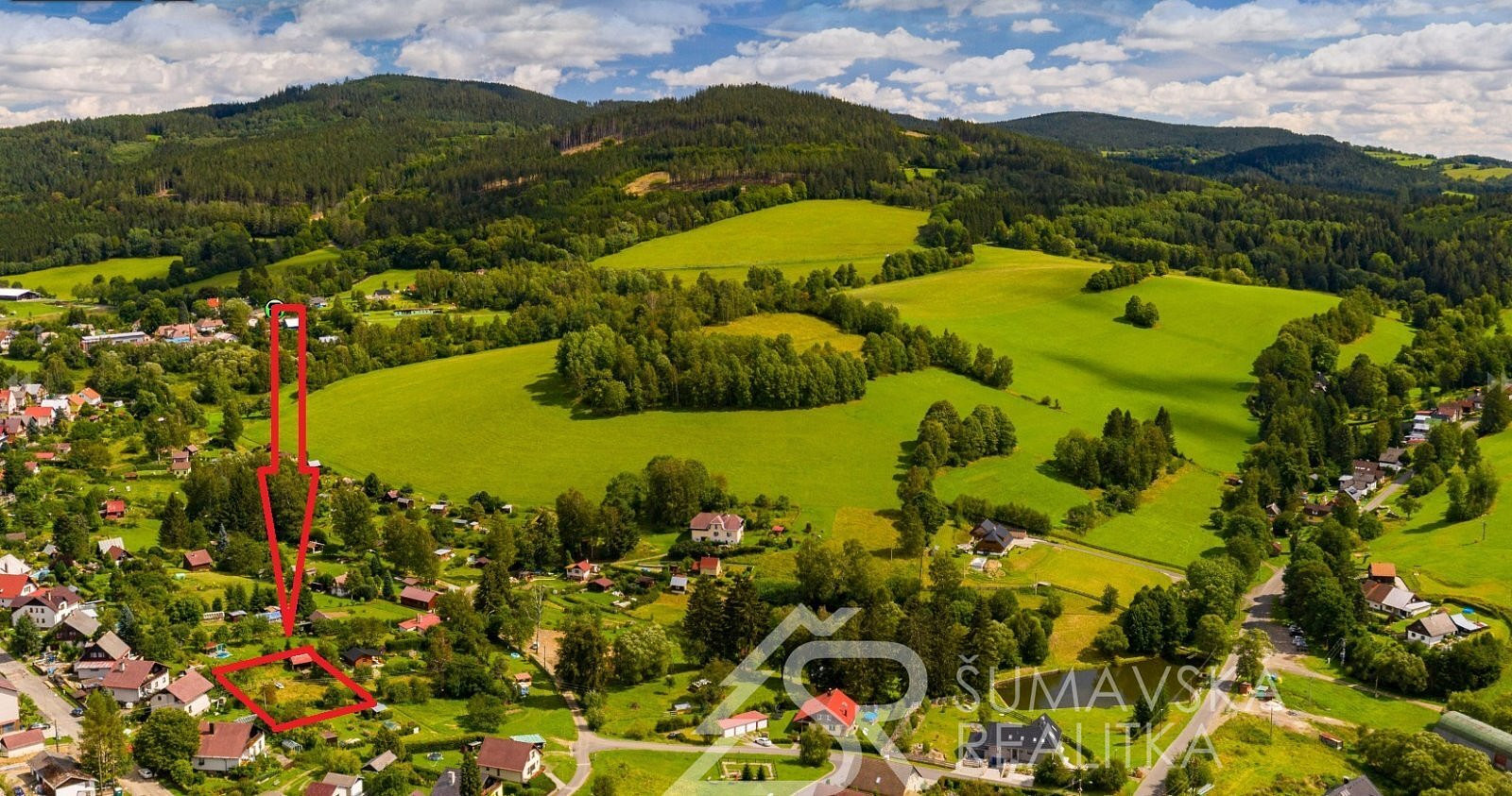 Prodej stavebního pozemku 769 m²
