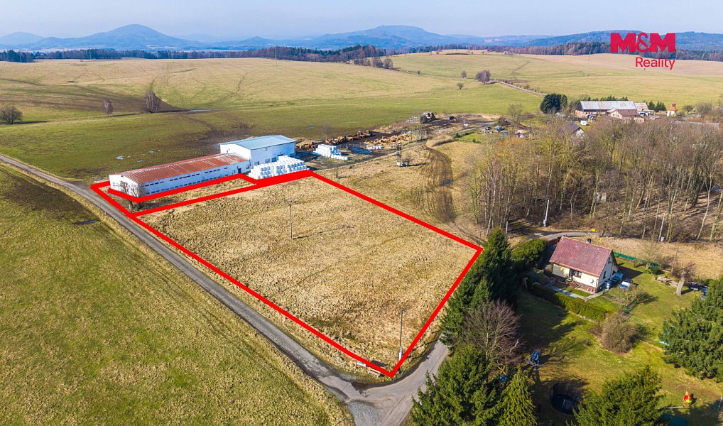 Prodej stavebního pozemku 5 227 m², Janovice v Podještědí – náhled fotky 2