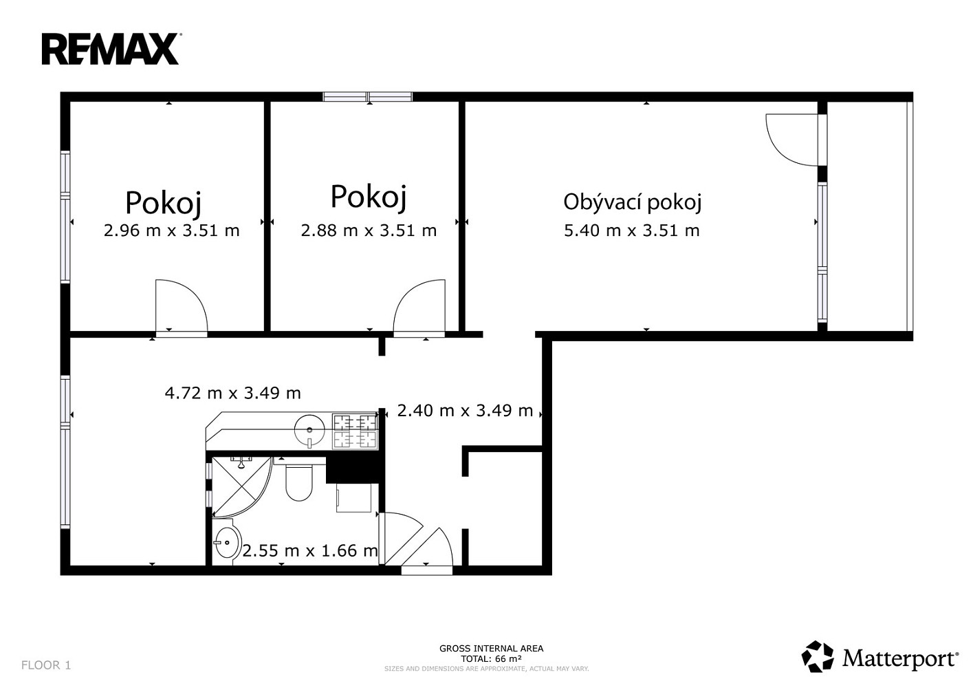 Prodej bytu 3+1 69 m² – fotografie 4