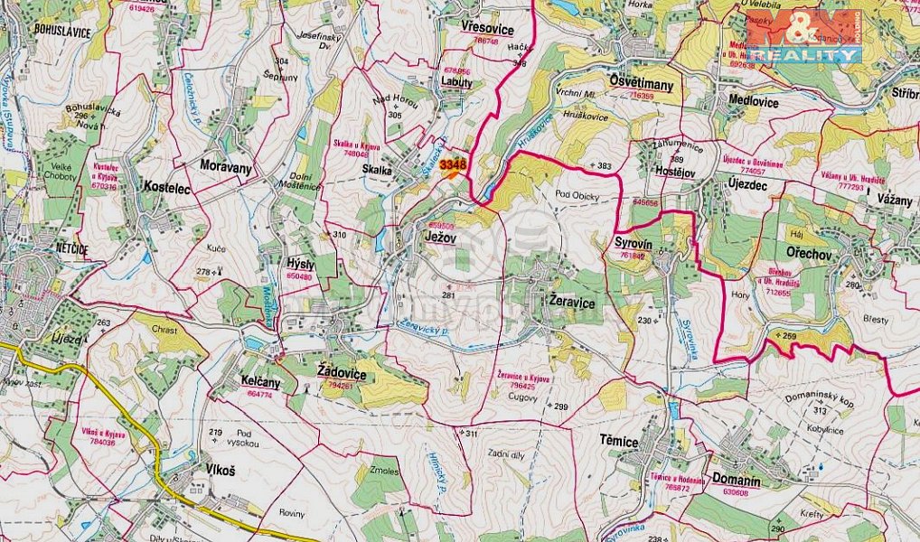Prodej pole 1 000 m², Ježov – náhled fotky 5
