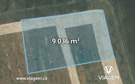 Prodej pole 502 m², Cítov, okres Mělník