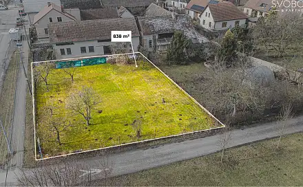 Prodej zahrady 838 m², Skalice