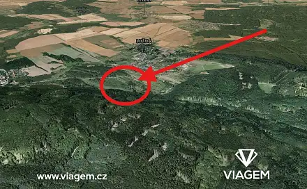 Prodej zahrady 1 999 m², Lužná, okres Rakovník