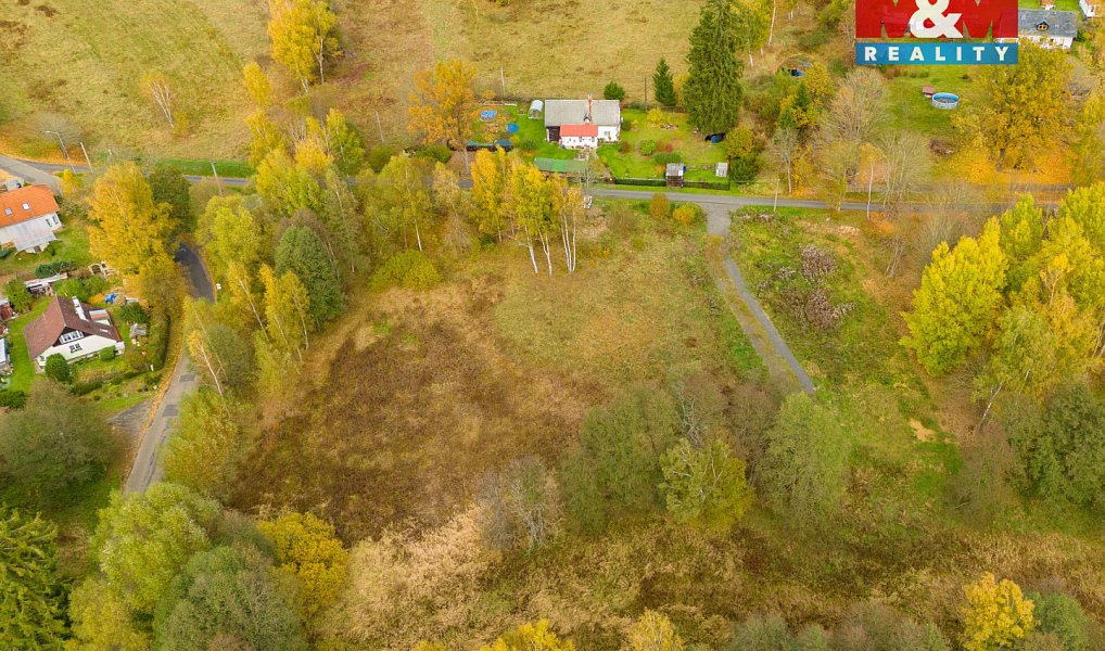 Prodej stavebního pozemku 2 512 m², Stará Voda – náhled fotky 2