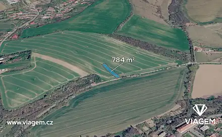 Prodej pole 784 m², Koryčany, okres Kroměříž