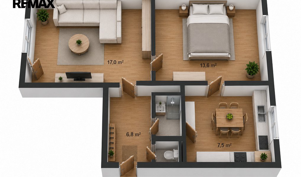 Prodej bytu 2+1 56 m², Aš – náhled fotky 11