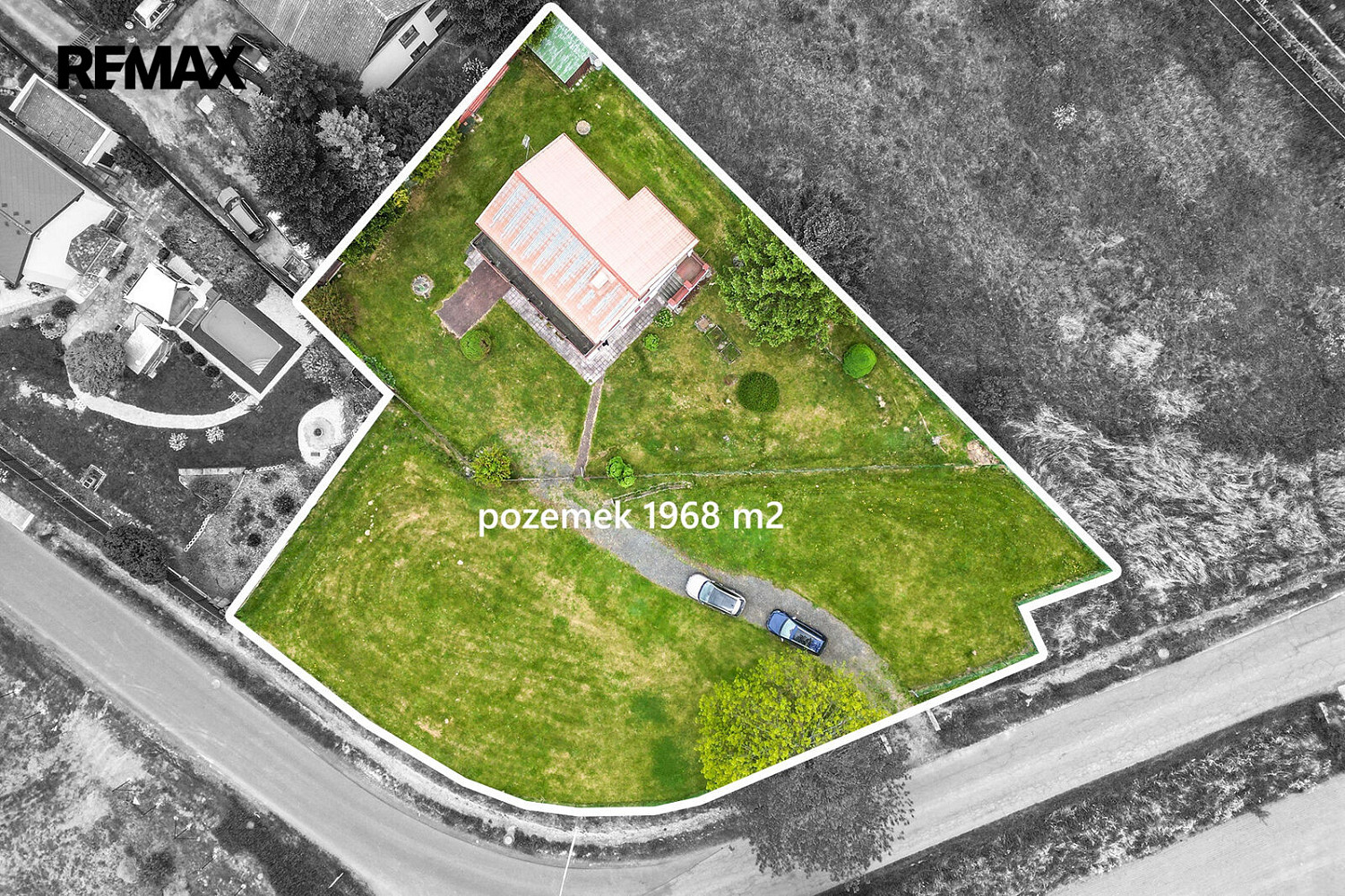 Prodej stavebního pozemku 1 968 m², Jevany