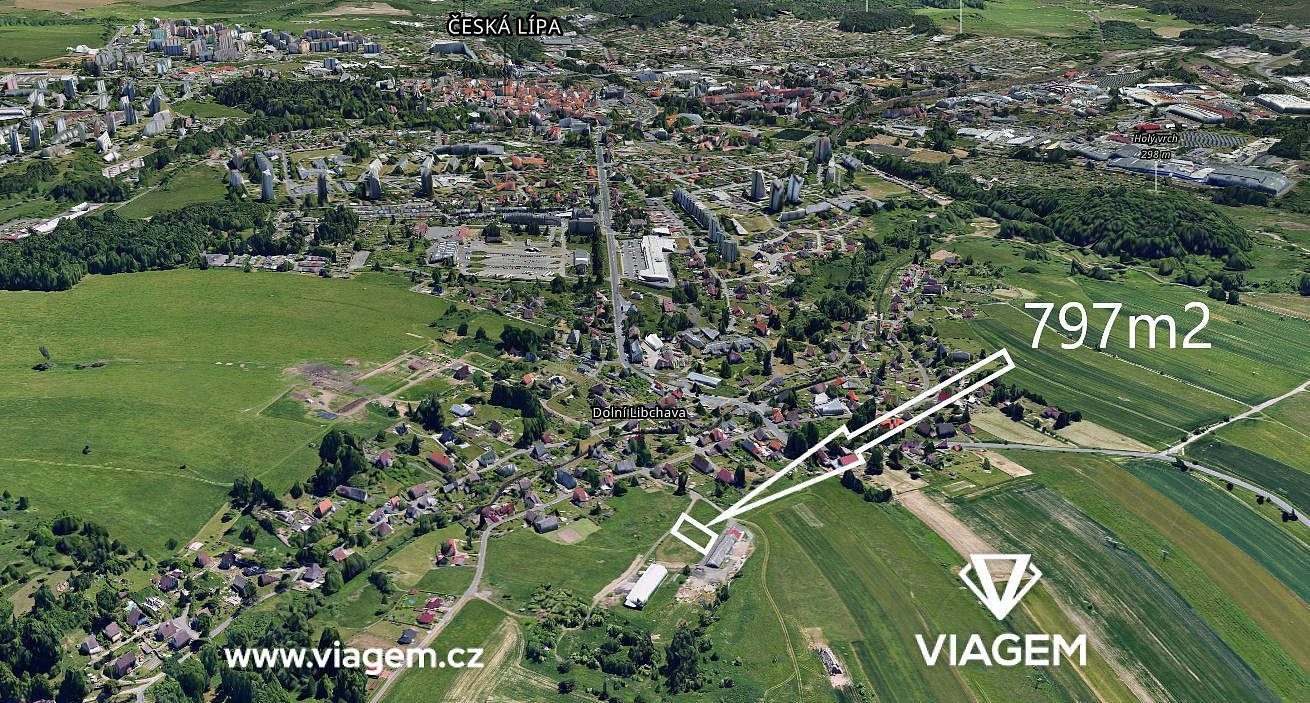 Prodej stavebního pozemku 797 m² – fotografie 2